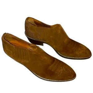 Massimo Dutti Suede Booties